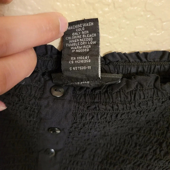 Lane Bryant black baby doll top - Picture 5 of 7